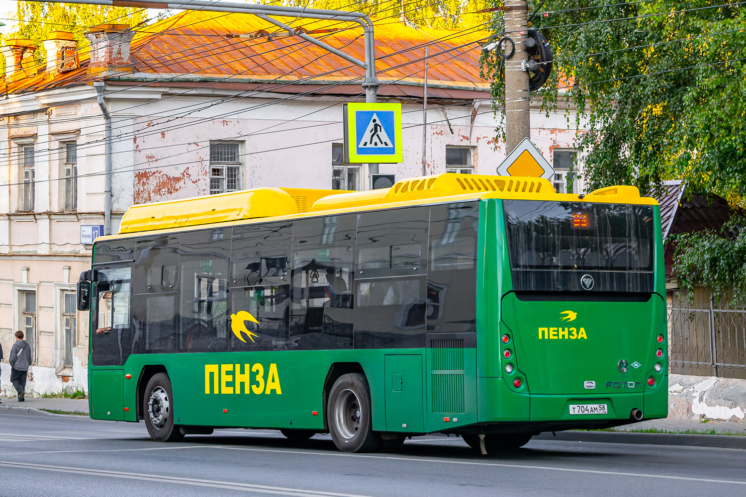 Penza, Foton BJ6105C6MCD-1 # Т 704 АМ 58