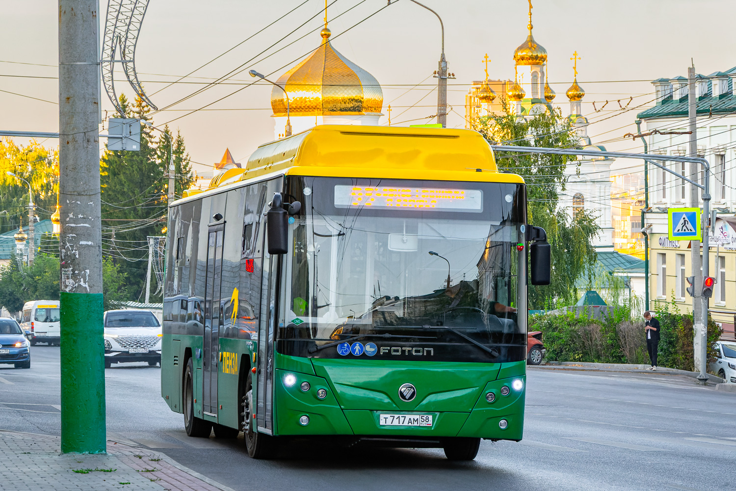 Penza, Foton BJ6105C6MCD-1 # Т 717 АМ 58
