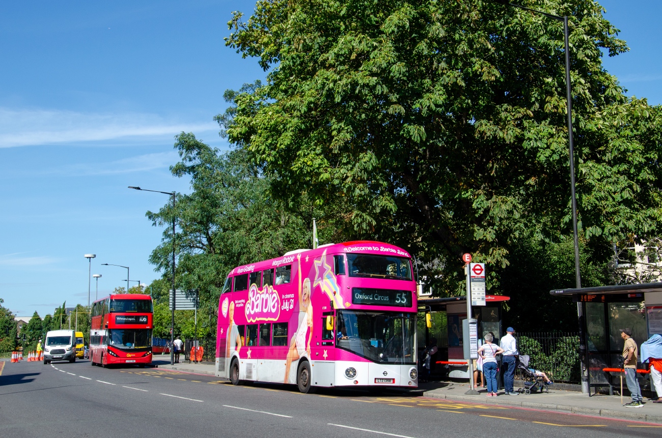 London, Wright New Bus for London # LT358