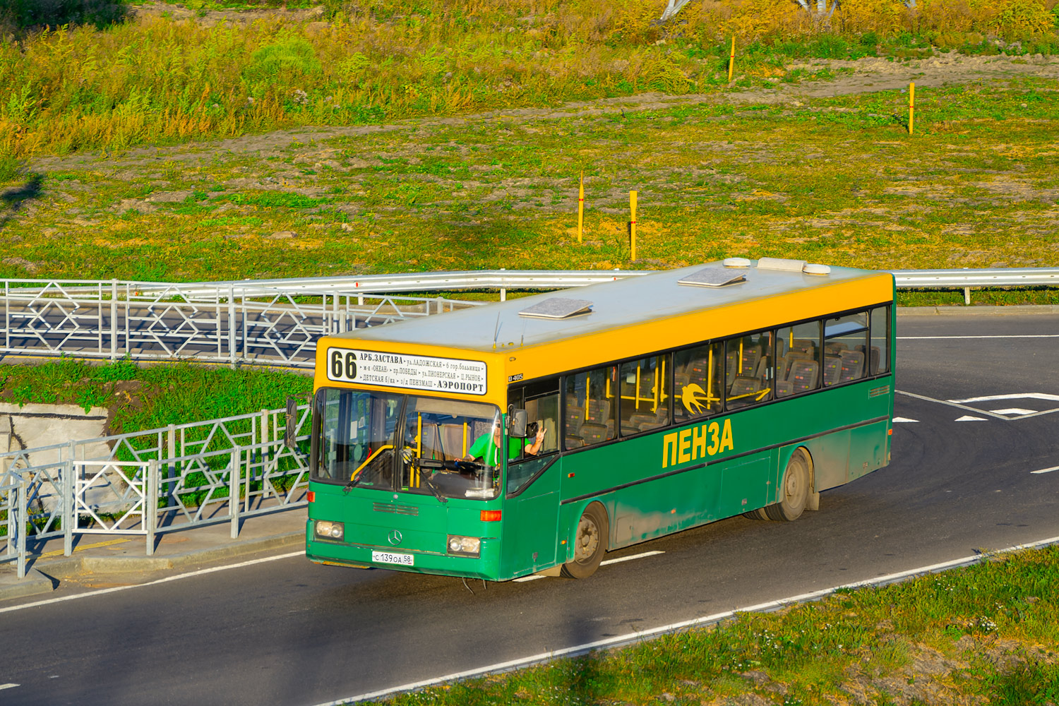 Penza, Mercedes-Benz O405 # С 139 ОА 58