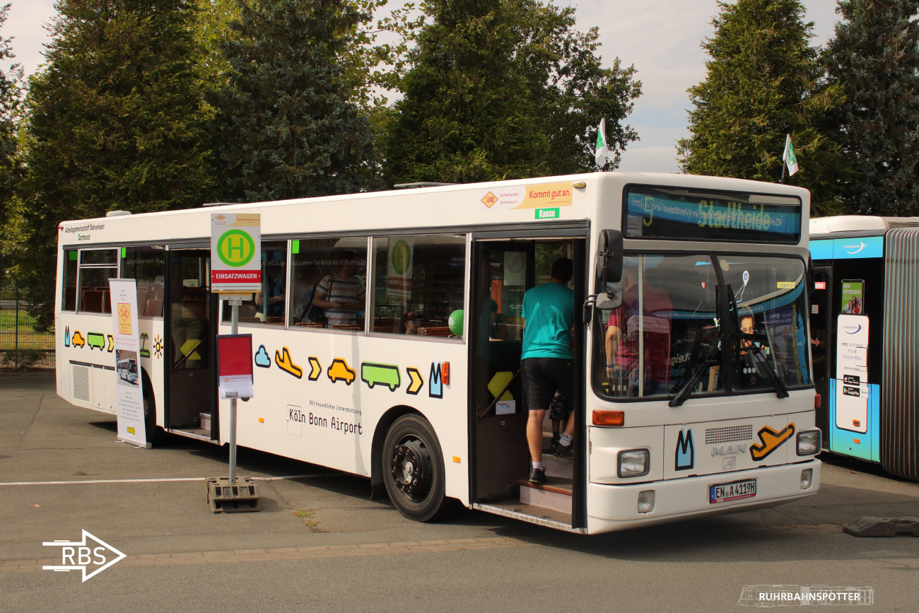 Dortmund, MAN SL202 # 4119; Paderborn — Tag der offenen Tür — PaderSprinter 8.9.2024