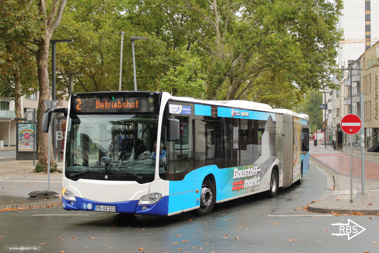 Paderborn, Mercedes-Benz Citaro C2 G # 123