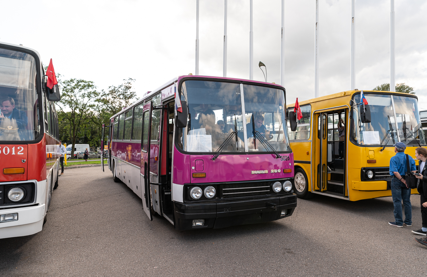 Saint Petersburg, Ikarus 250.93 # 5026