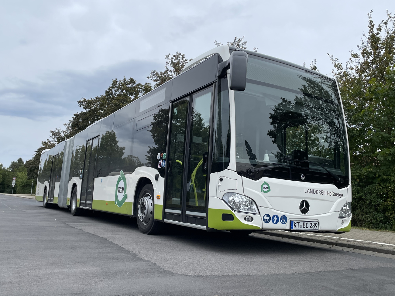 Kitzingen, Mercedes-Benz Citaro C2 G # KT-BC 289; Haßfurt — Linienbündel 1 — VU BusClassic