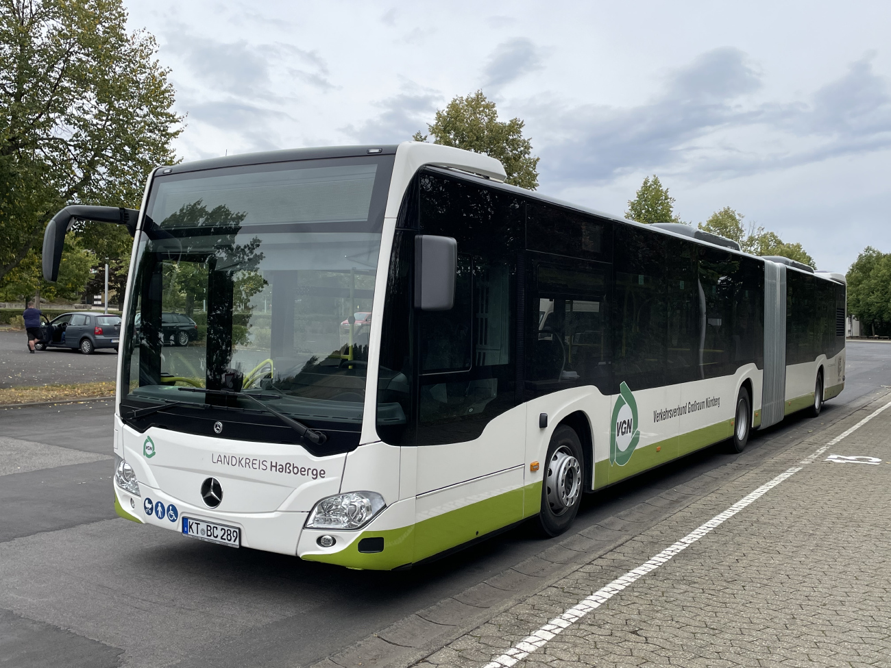Kitzingen, Mercedes-Benz Citaro C2 G # KT-BC 289; Haßfurt — Linienbündel 1 — VU BusClassic