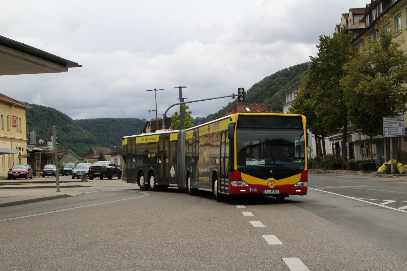 Pforzheim, Mercedes-Benz O530 CapaCity GL # TÜ-W 335; Stuttgart — SEV Stuttgart <> Ulm (Filstalbahn)