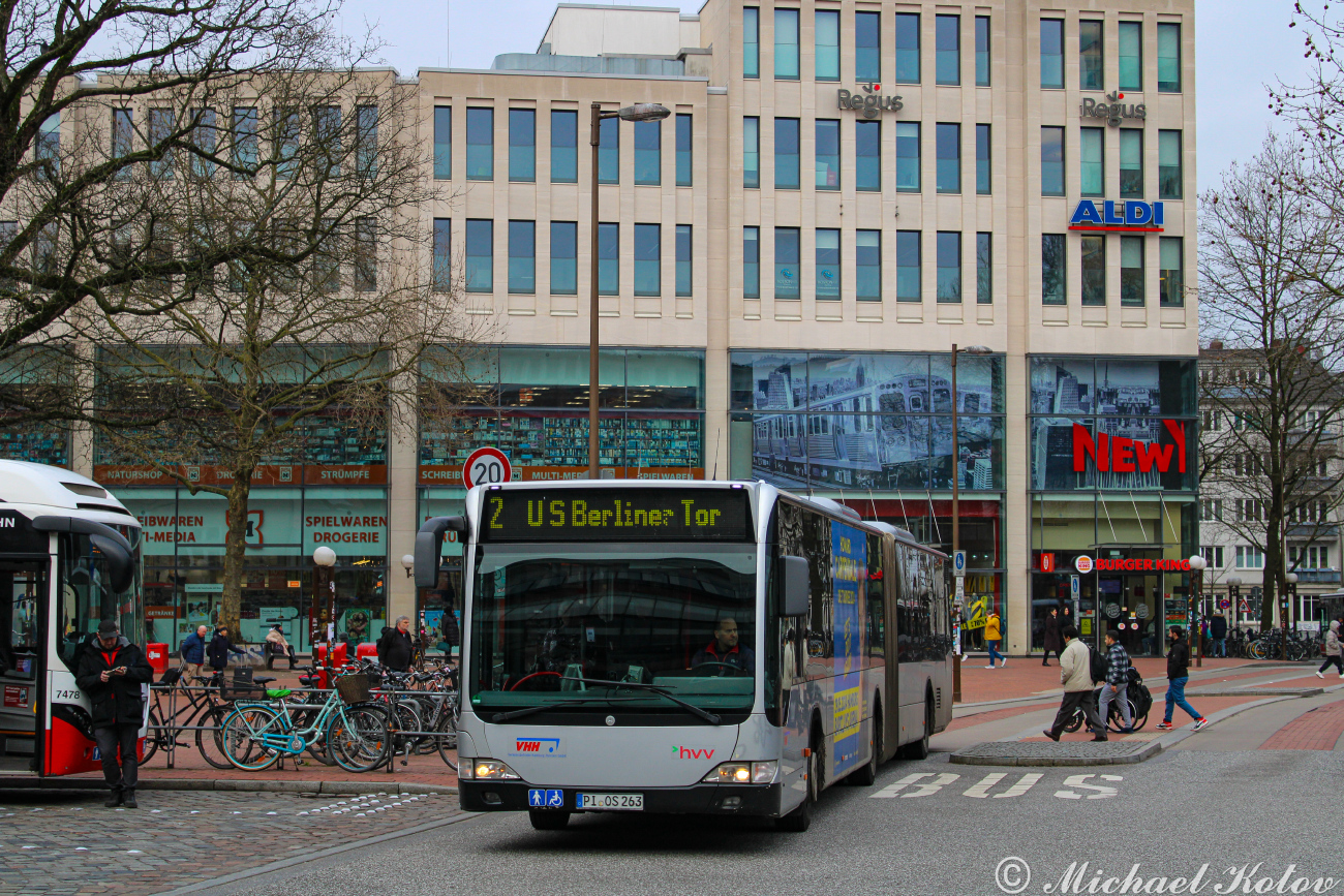 Hamburg, Mercedes-Benz O530 Citaro Facelift G # 1064