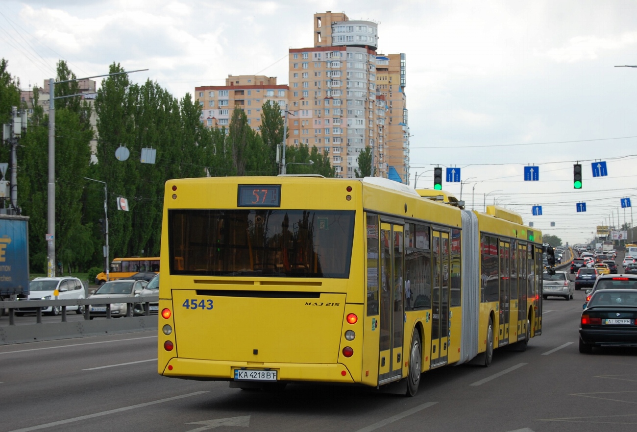 Kyiv, MAZ-215.069 # 4543
