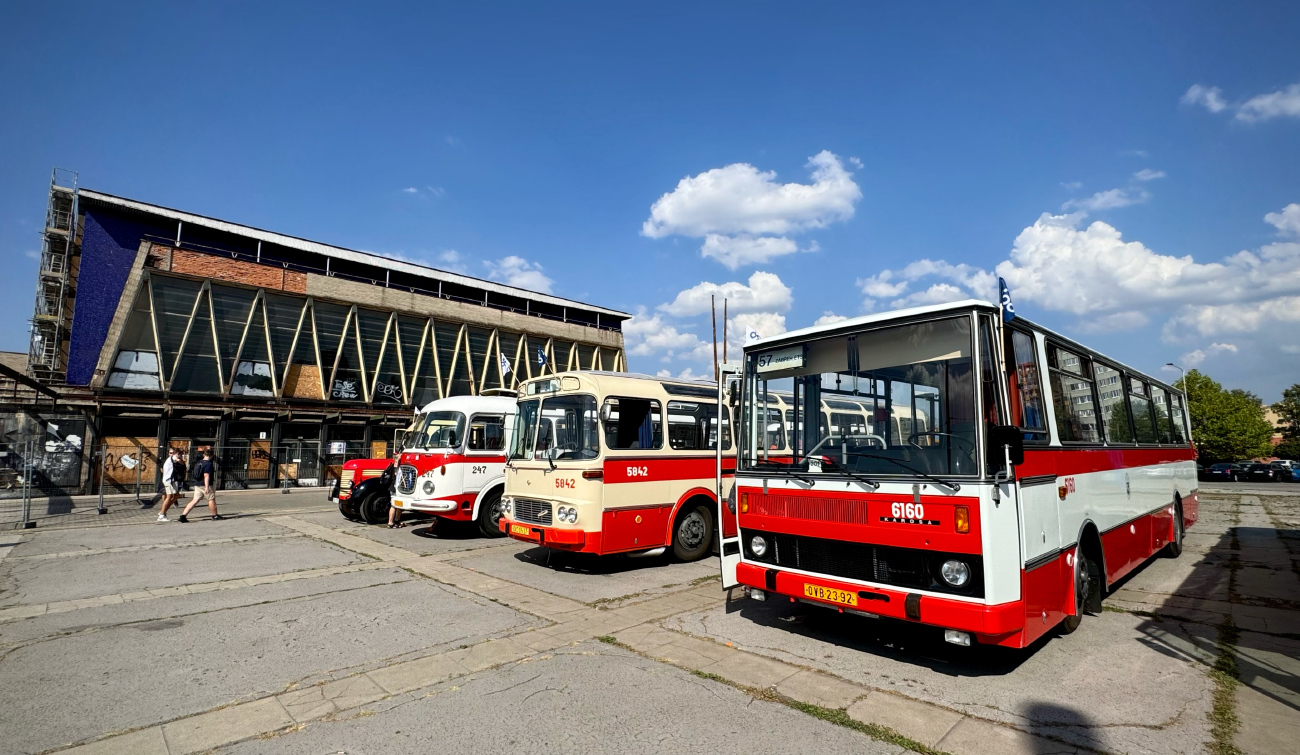 Ostrava, Karosa B731.04 # 6160; Ostrava — 7. 9. 2024 — Parade to 130th anniversary of Ostrava public transport