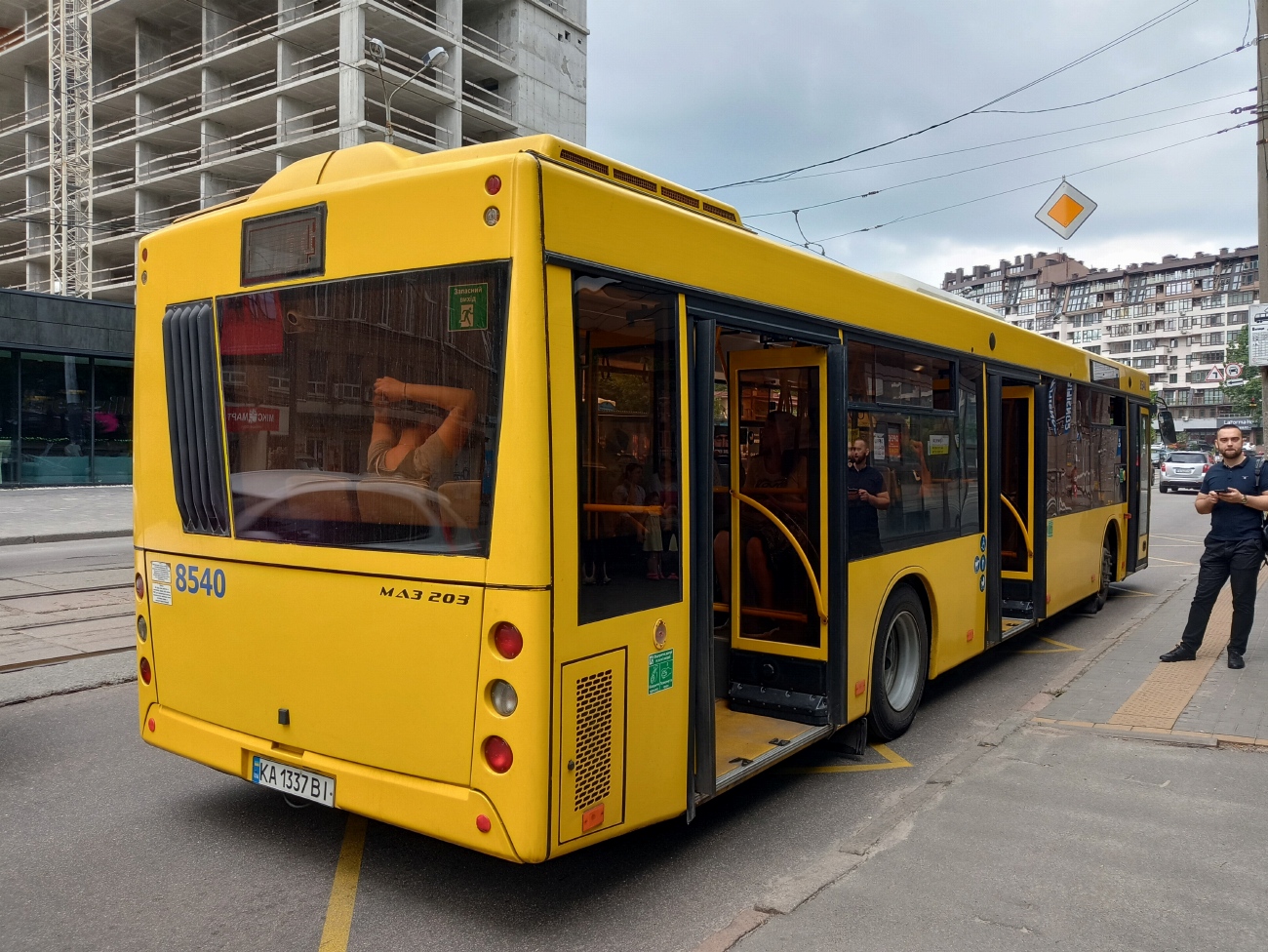 Kyiv, MAZ-203.015 # 8540