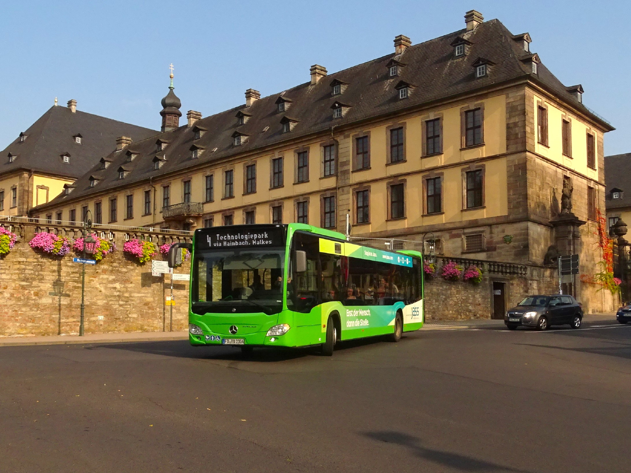 Fulda, Mercedes-Benz Citaro C2 Hybrid # FD-RB 2304