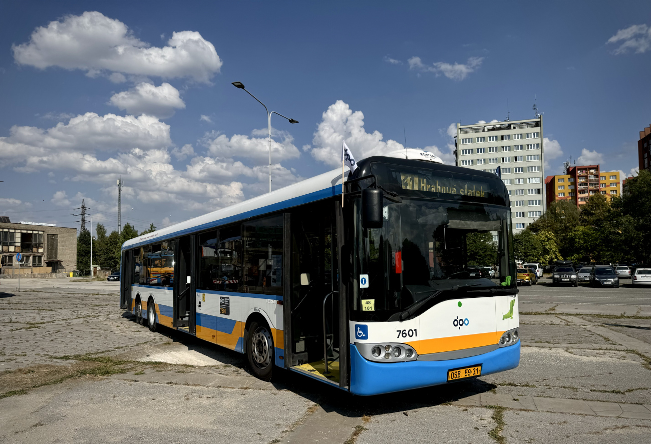Ostrava, Solaris Urbino I 15 # 7601; Ostrava — 7. 9. 2024 — Parade to 130th anniversary of Ostrava public transport