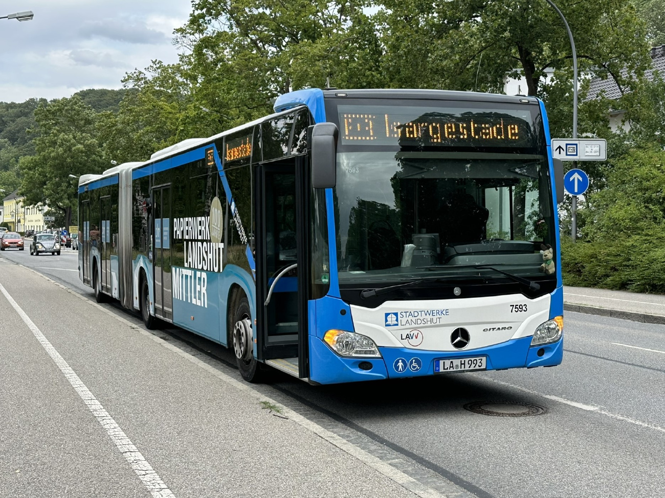 Landshut, Mercedes-Benz Citaro C2 G # 7593