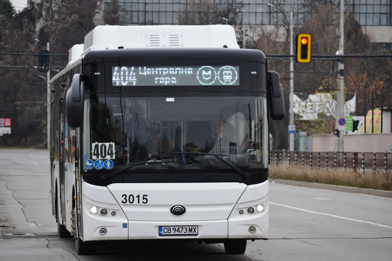 Sofia, Yutong E12LF # 3015