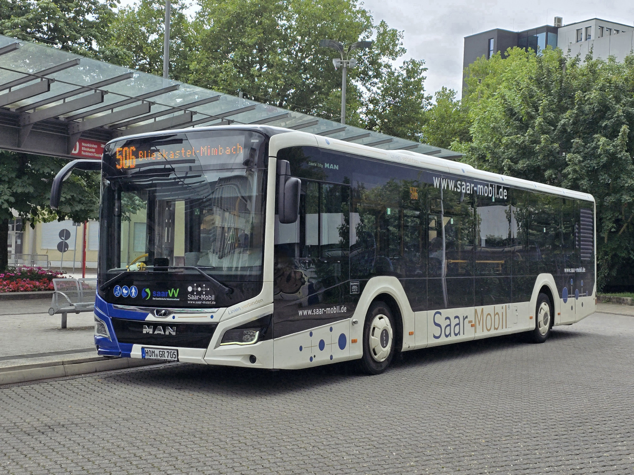 Homburg (Saar), MAN 12C Lion's City NL330 # HOM-GR 705