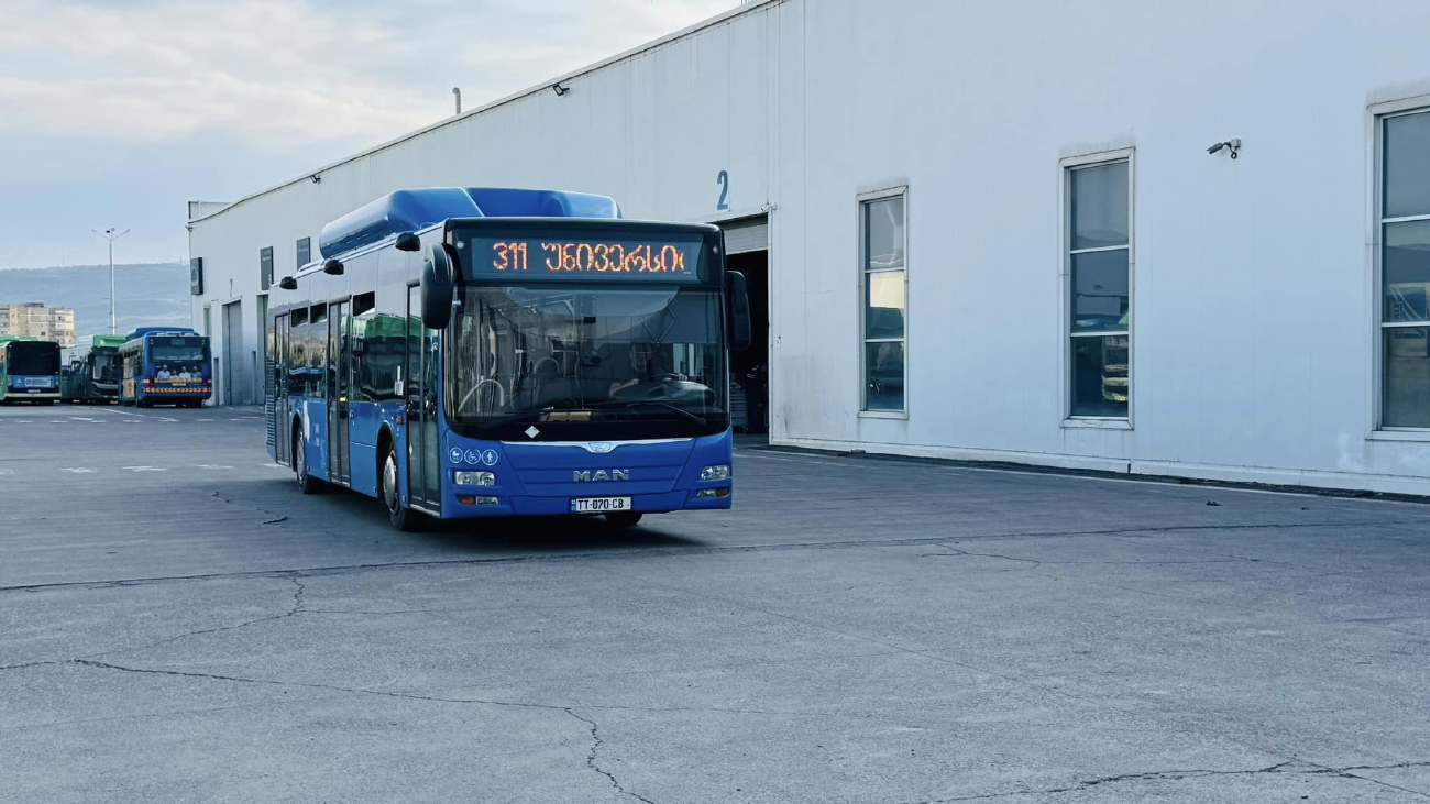 Tbilisi, MAN A21 Lion's City NL313 CNG # TT-070-CB; Tbilisi — Bus Depot N2