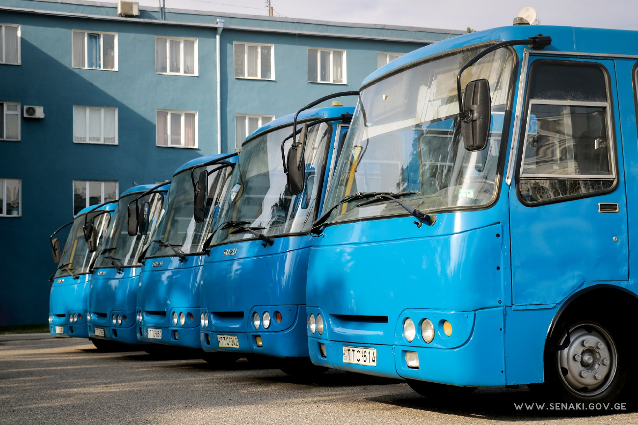 Tbilisi, Bogdan А09201 # TTC-614; Tbilisi, Bogdan А09201 # TTC-342; Tbilisi, Bogdan А09201 # TTC-660; Tbilisi, Bogdan А09201 # TTC-993; Tbilisi, Bogdan А09201 # TTC-392; Senaki — Miscellaneous Photos