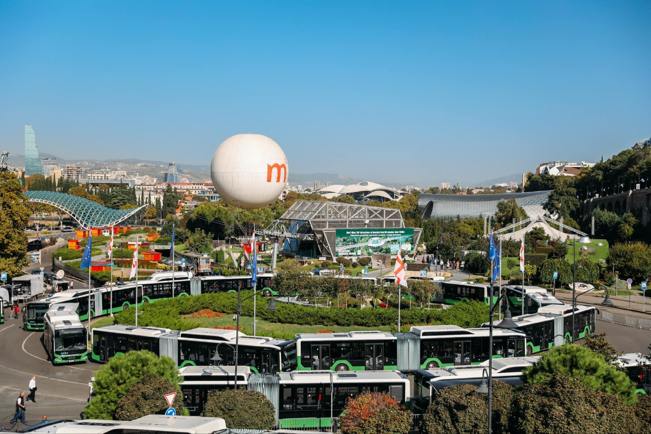 Tbilisi — Новые Автобусы для Тбилиси