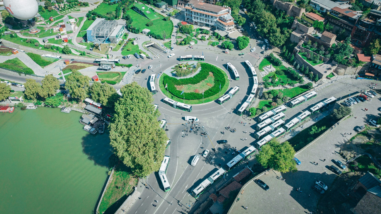 Tbilisi — Новые Автобусы для Тбилиси