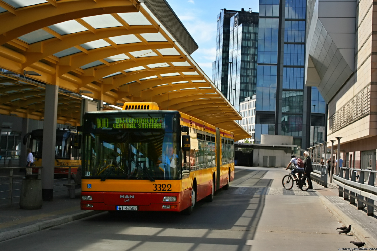 Warsaw, MAN A23 NG313 # 3322
