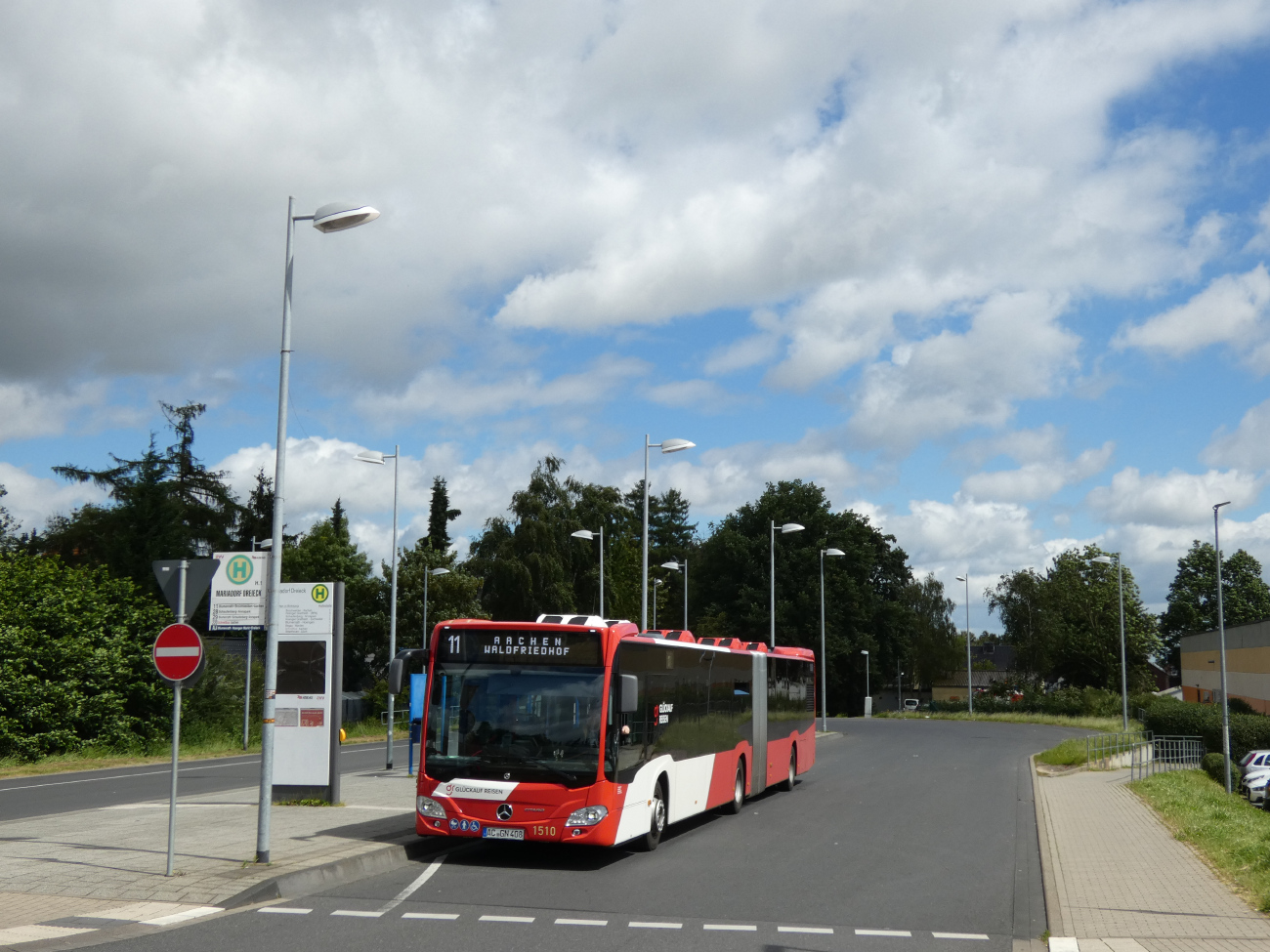 Aachen, Mercedes-Benz Citaro C2 G # 1510