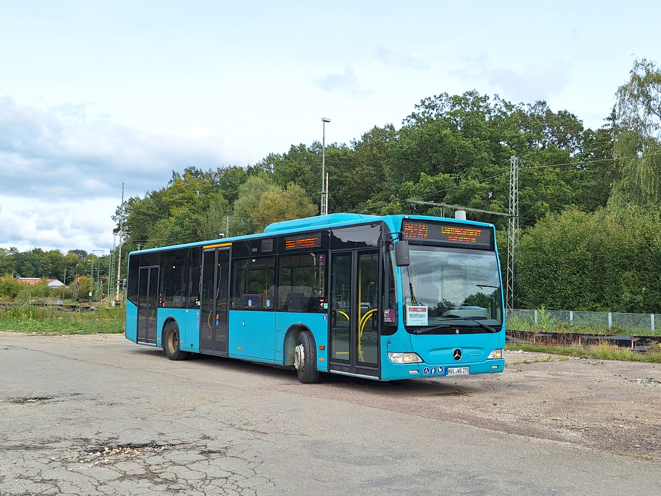 Aachen, Mercedes-Benz O530 Citaro Facelift # 1301; Donauwörth — SEV RB89 — Goldshöfe — Donauwörth (Rießbahn)