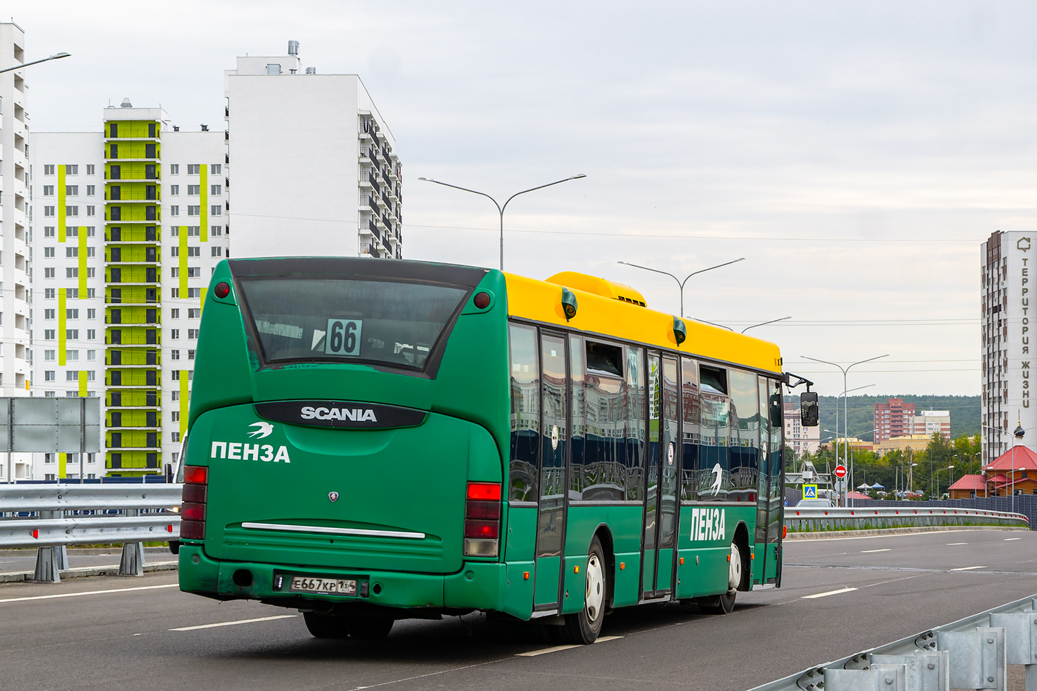 Penza, Scania OmniLink CL94UB 4X2LB # Е 667 КР 164