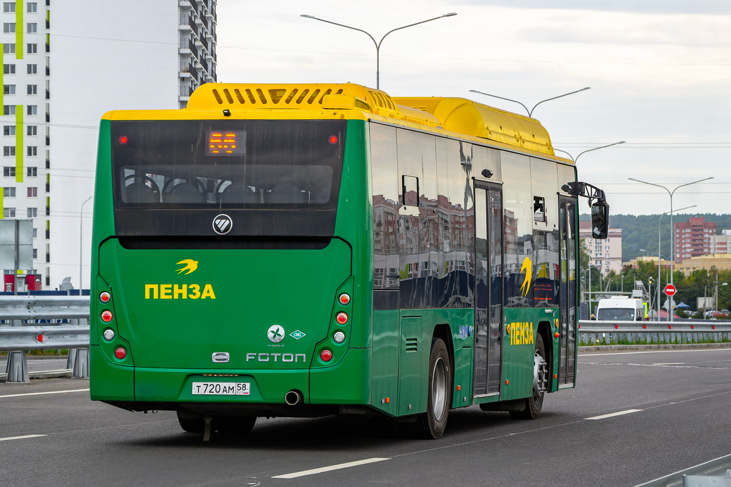 Penza, Foton BJ6105C6MCD-1 # Т 720 АМ 58