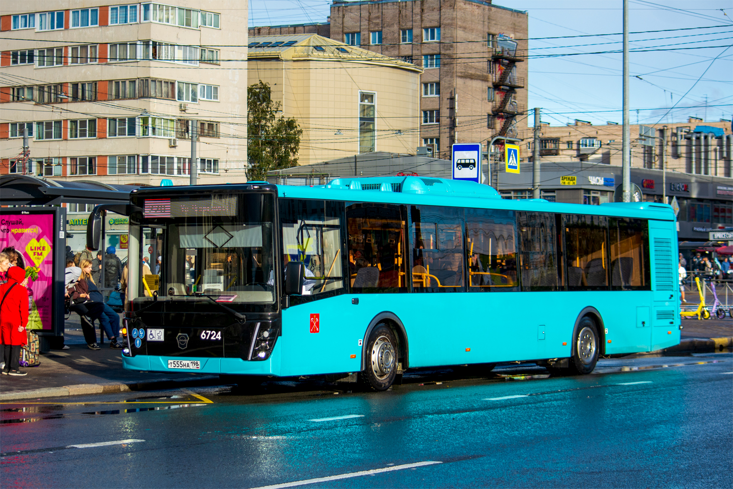 Saint Petersburg, LiAZ-5292.65 nr. 6724