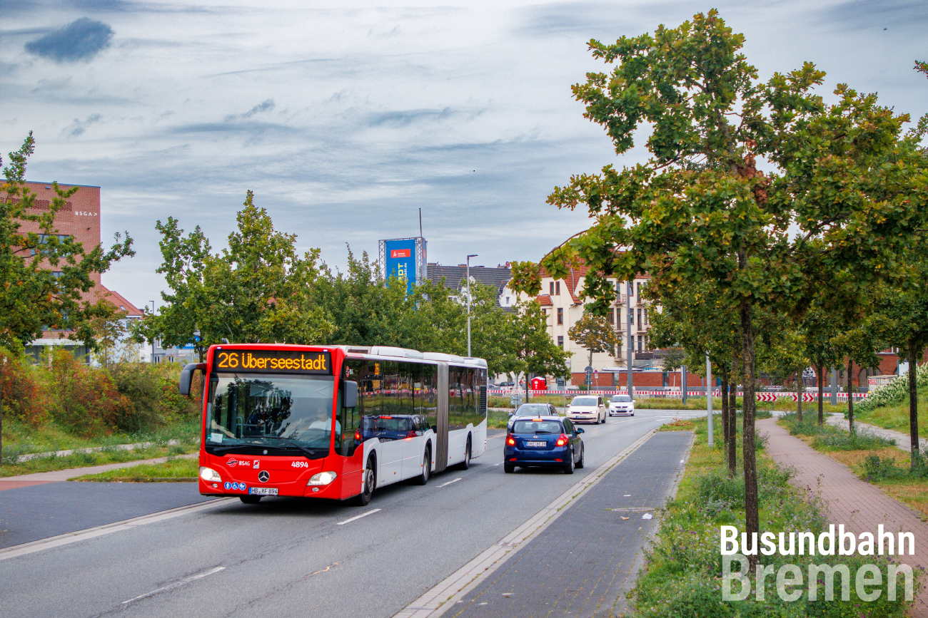 Bremen, Mercedes-Benz Citaro C2 G Nr. 4894