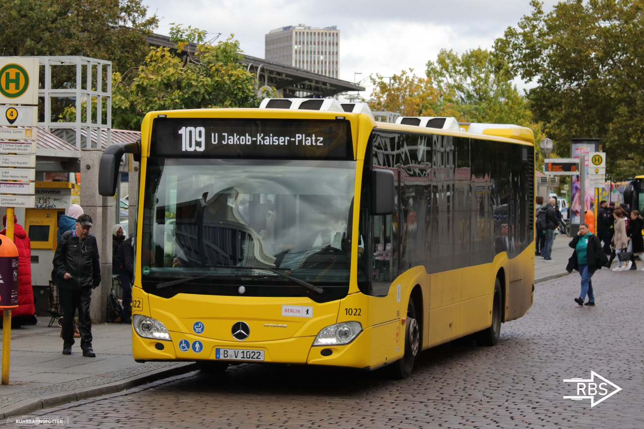 Berlin, Mercedes-Benz Citaro C2 # 1022