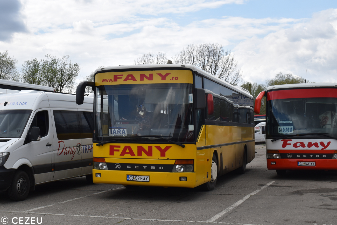 Cluj-Napoca, Setra S315UL # CJ 52 FAY; Cluj-Napoca, Setra S315UL # CJ 54 FAY