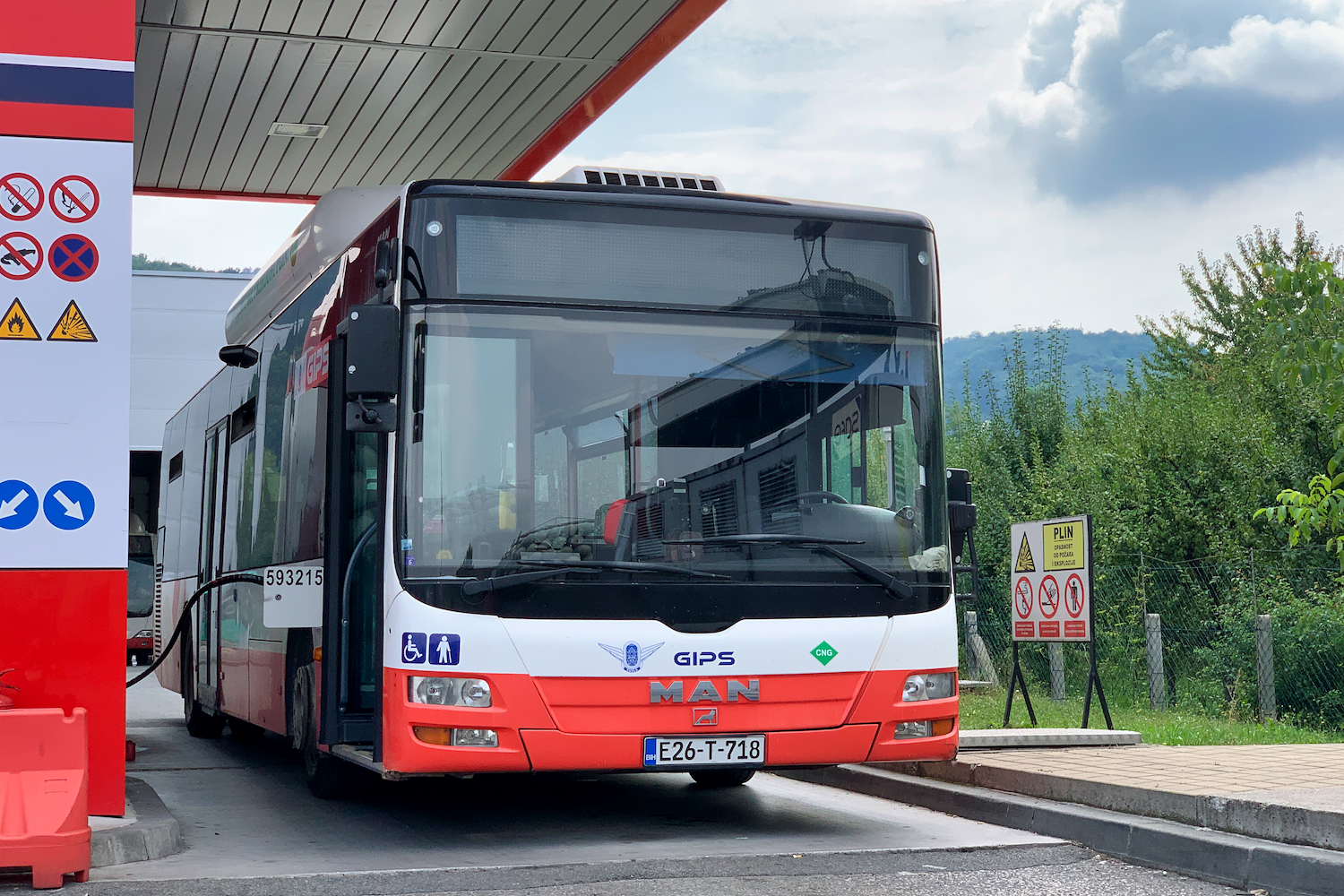 Tuzla, MAN A21 Lion's City NL**3 CNG # 3215