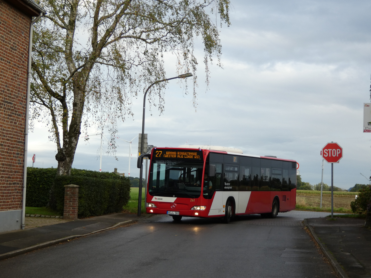 Aachen, Mercedes-Benz O530 Citaro Facelift # 261