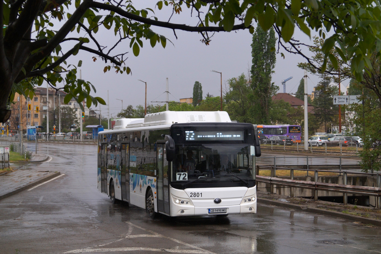 Sofia, Yutong E12LF # 2801
