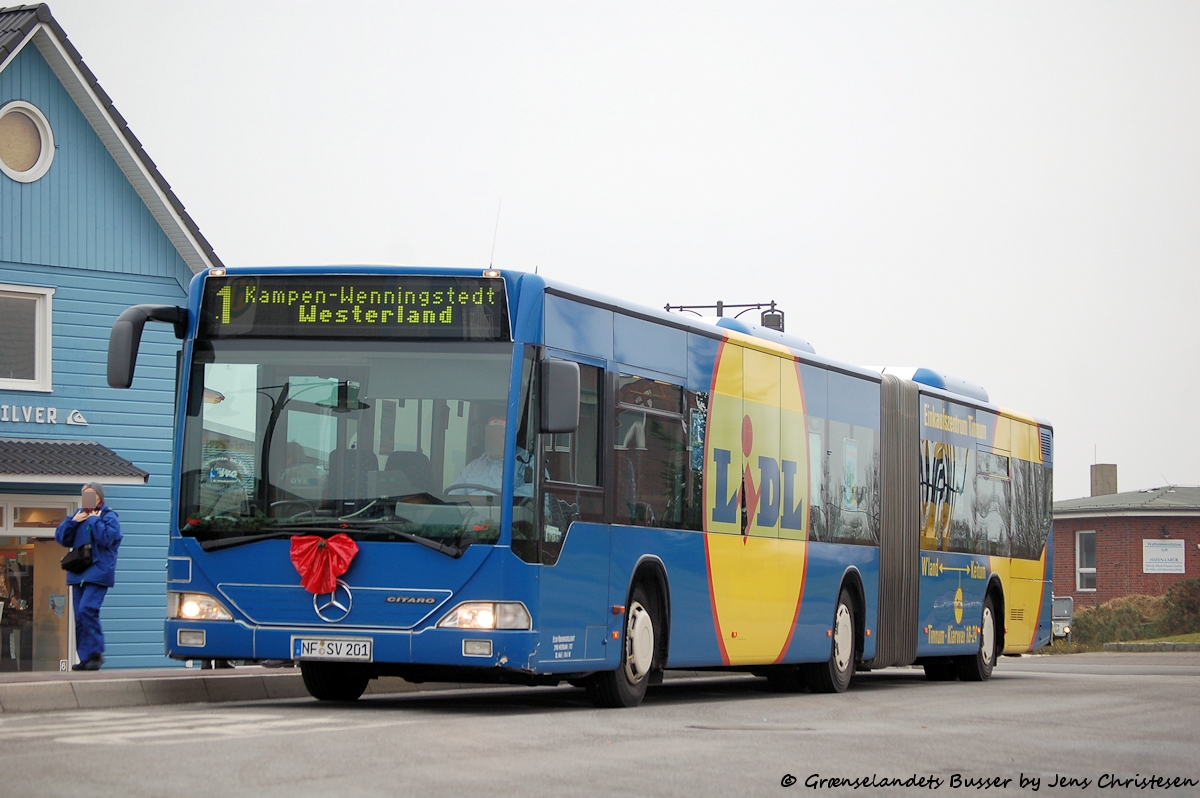 Nordfriesische Inseln, Mercedes-Benz O530 Citaro G # NF-SV 201