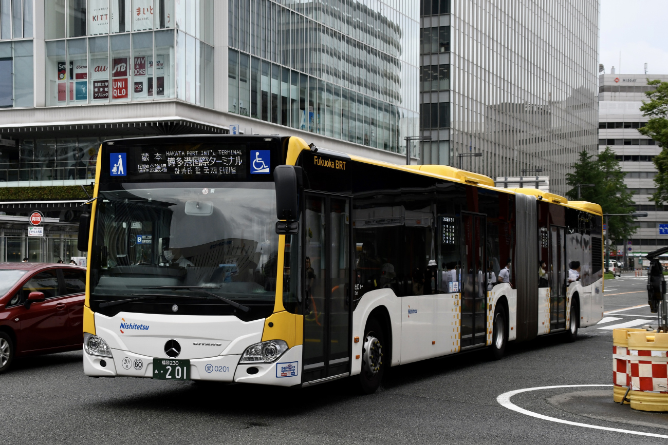 Fukuoka, Mercedes-Benz Citaro C2 G RL # 0201