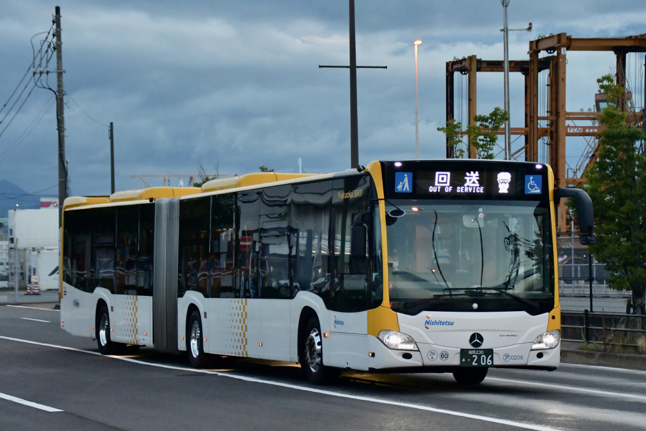 Fukuoka, Mercedes-Benz Citaro C2 G RL # 0206