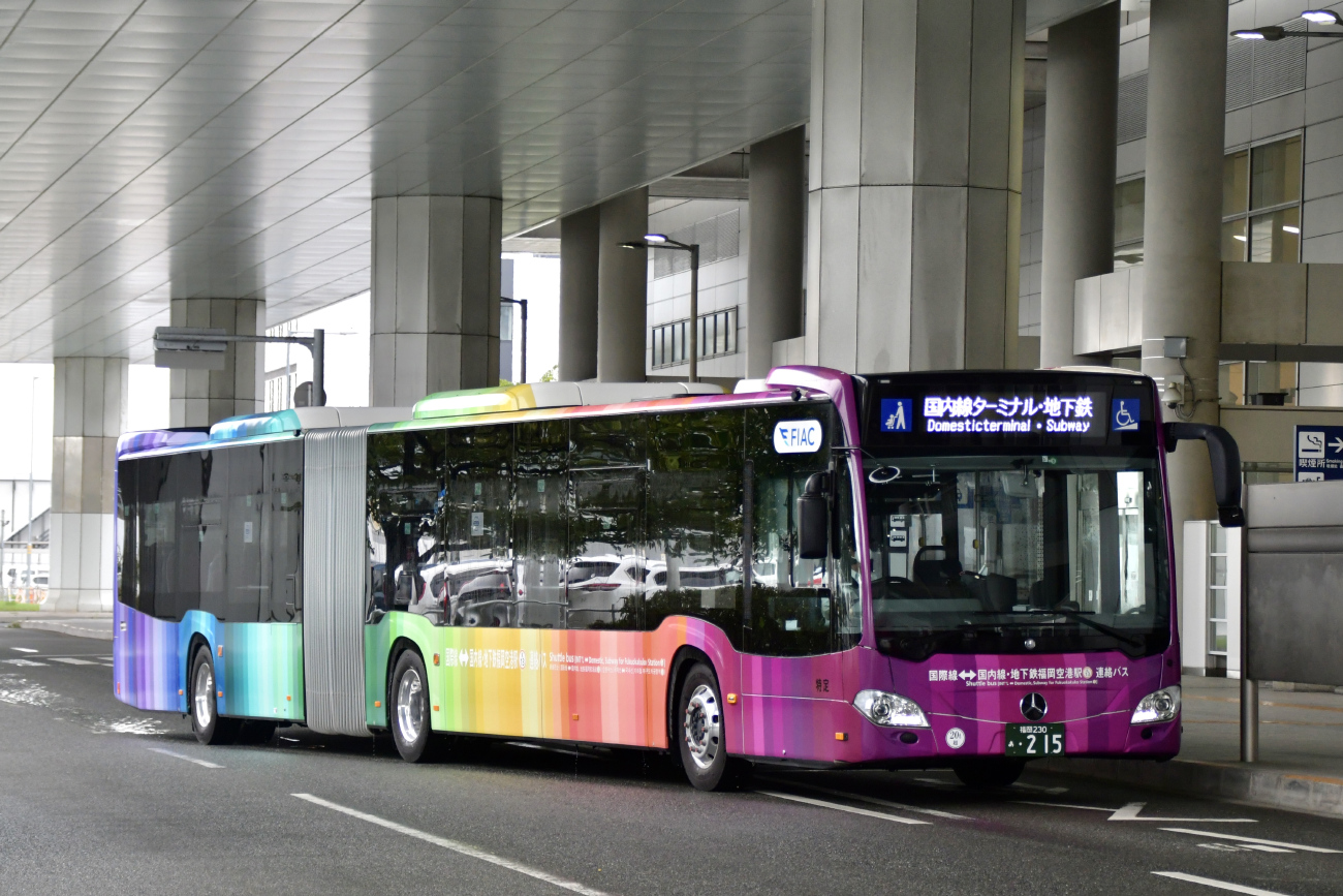 Fukuoka, Mercedes-Benz Citaro C2 G RL # 0215