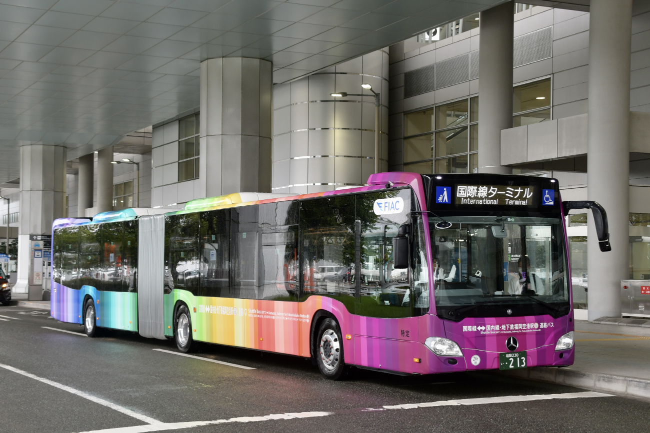 Fukuoka, Mercedes-Benz Citaro C2 G RL # 0213