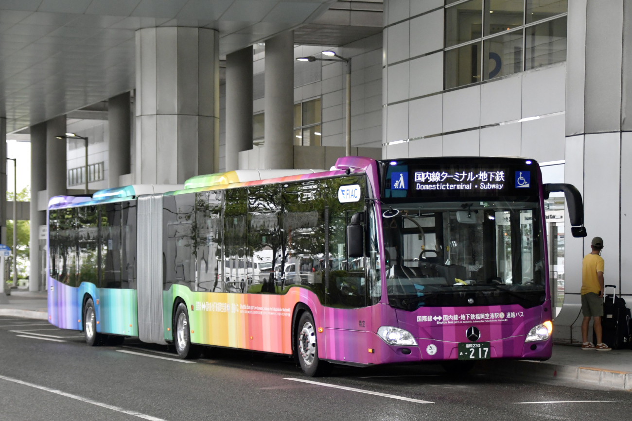 Fukuoka, Mercedes-Benz Citaro C2 G RL # 0217