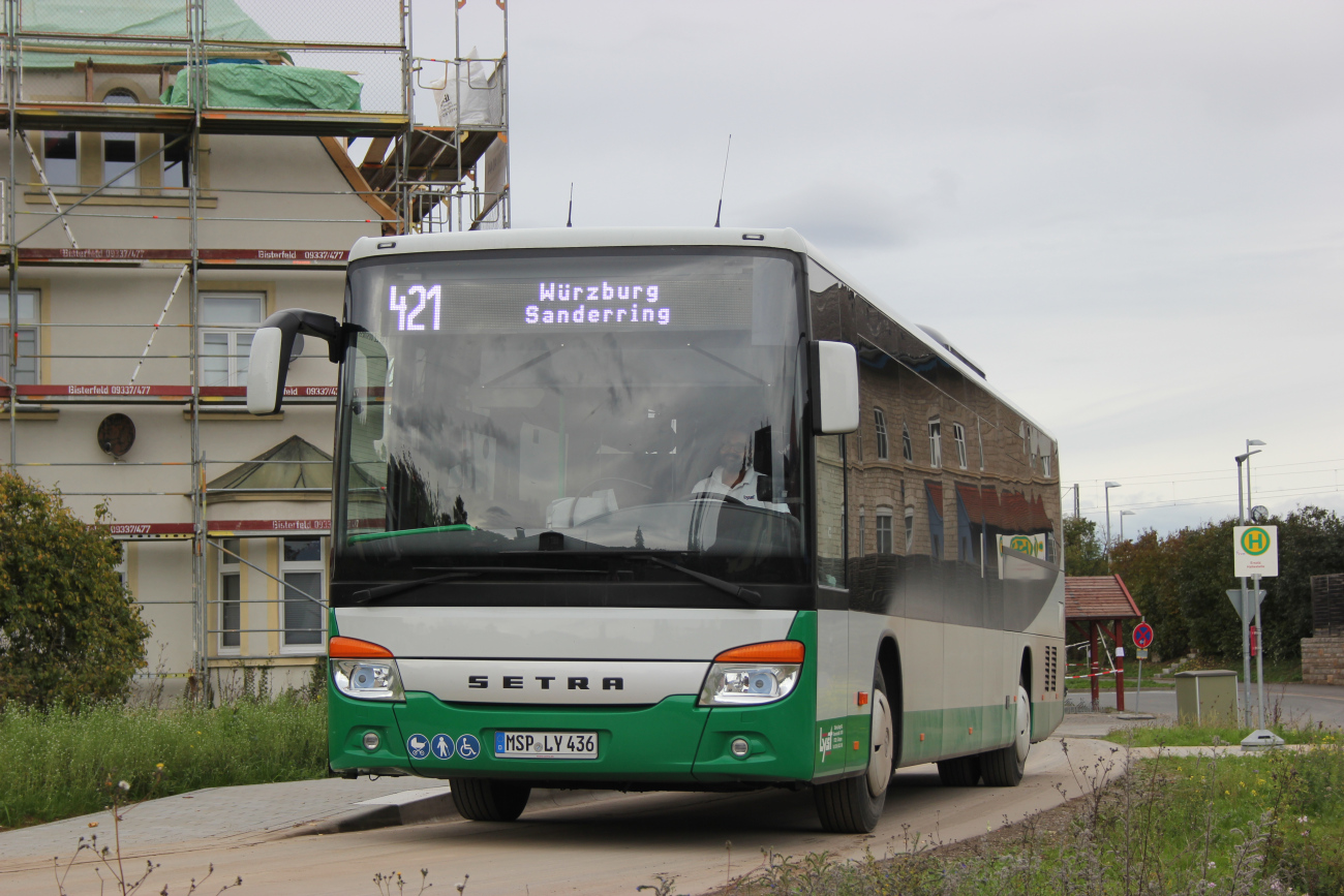 Karlstadt am Main, Setra S416LE business # MSP-LY 436