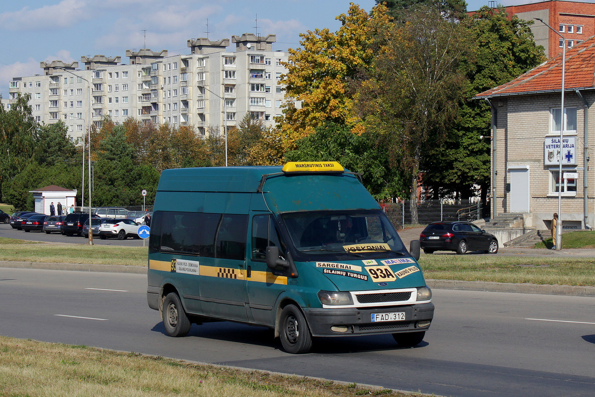 Kaunas, Ford Transit # FAD 312