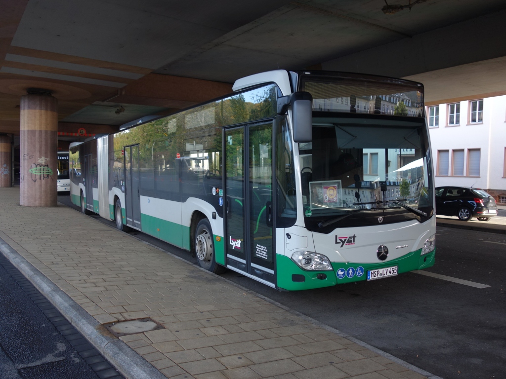 Karlstadt am Main, Mercedes-Benz Citaro C2 G # MSP-LY 455