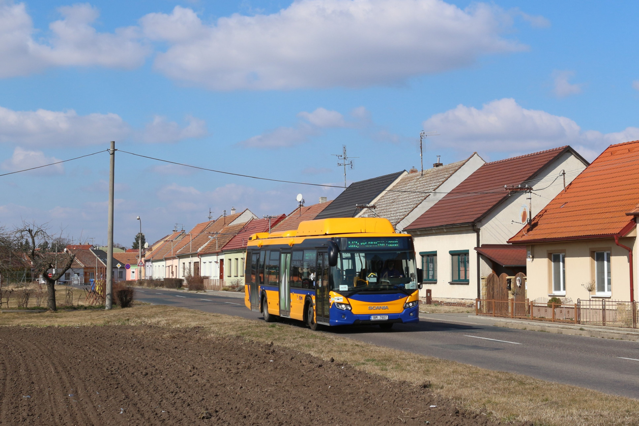 Břeclav, Scania Citywide LF CNG # 1BM 7607