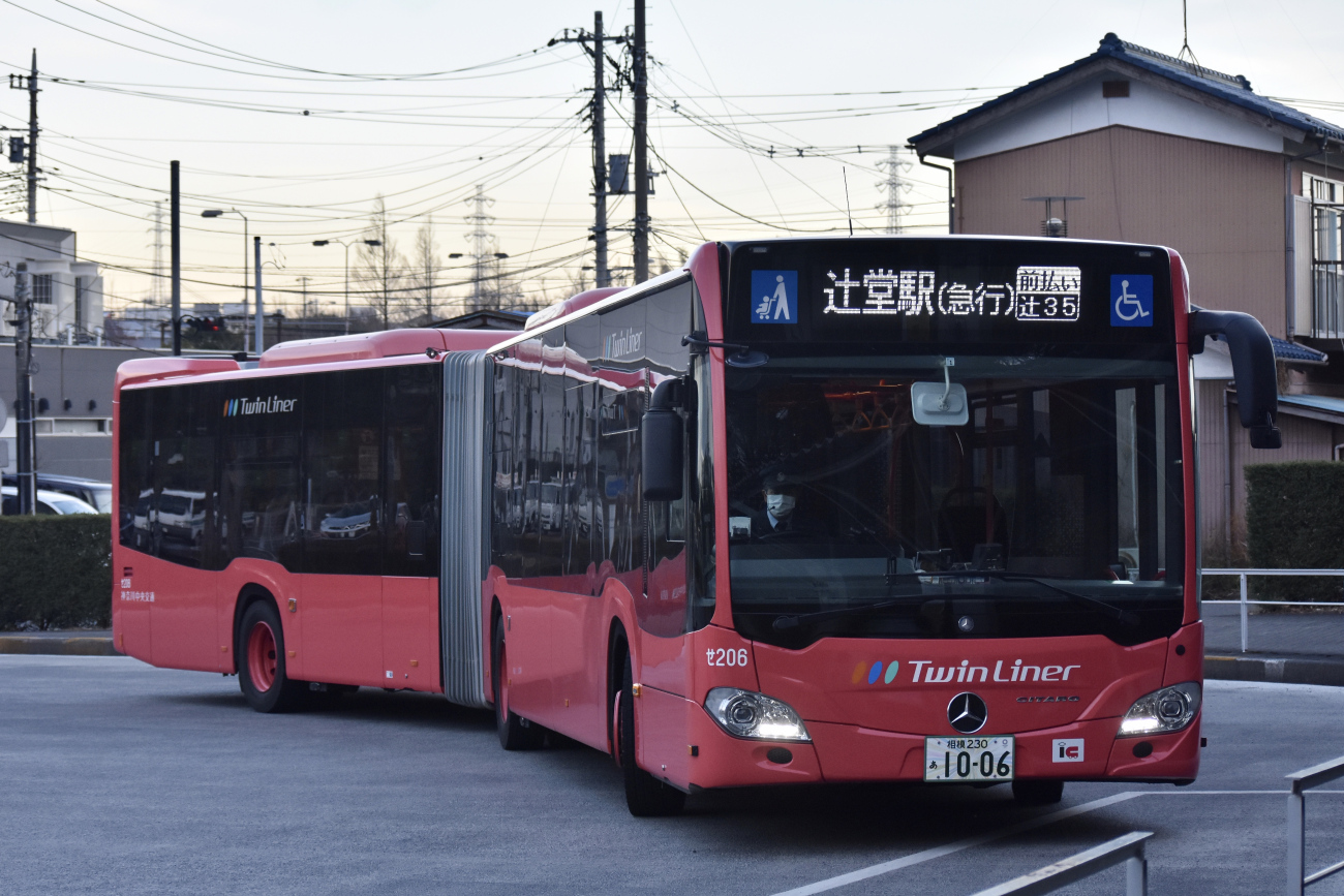 Fujisawa, Mercedes-Benz Citaro C2 G RL nr. せ206