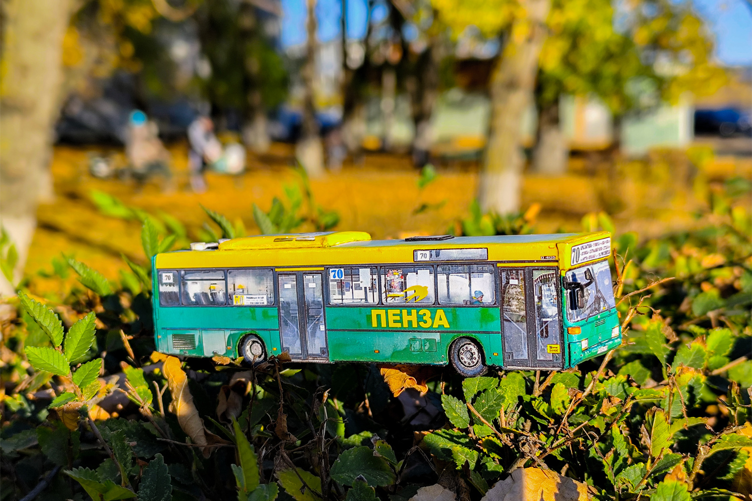Bus models; Penza — Photo creativitiy