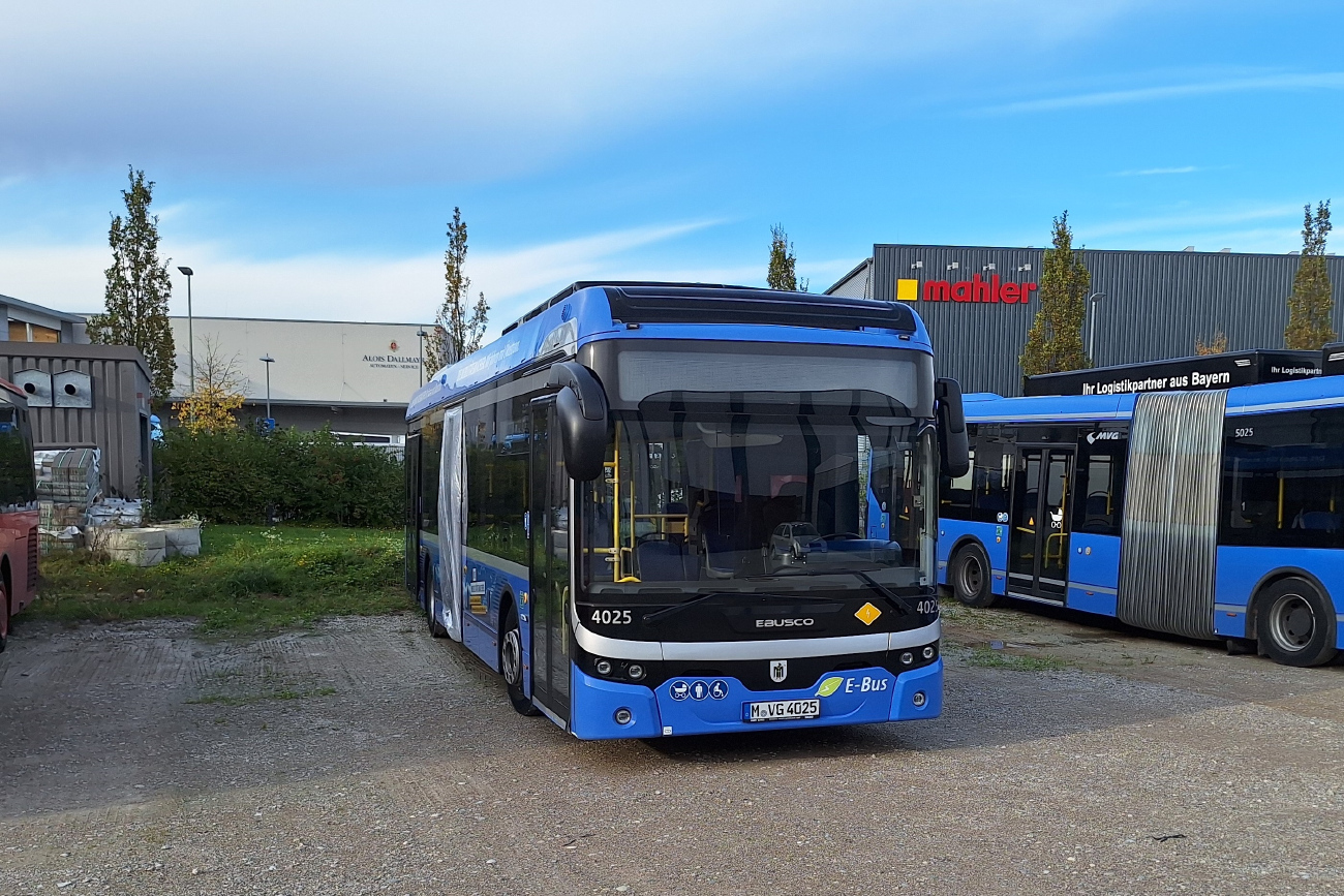 Munich, Ebusco 2.2 12M # 4025