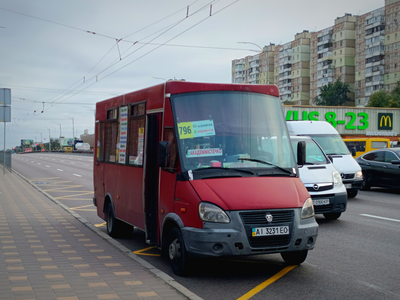 Boyarka, Ruta SPV А048.4 # АІ 3231 ЕО