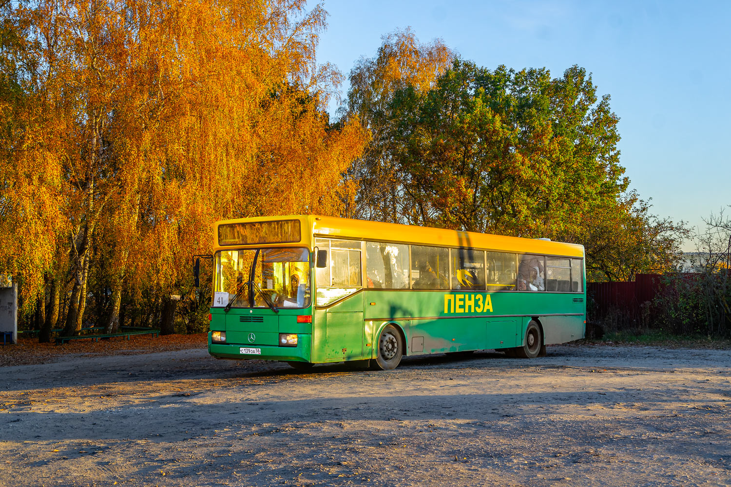 Penza — End stops and bus stations